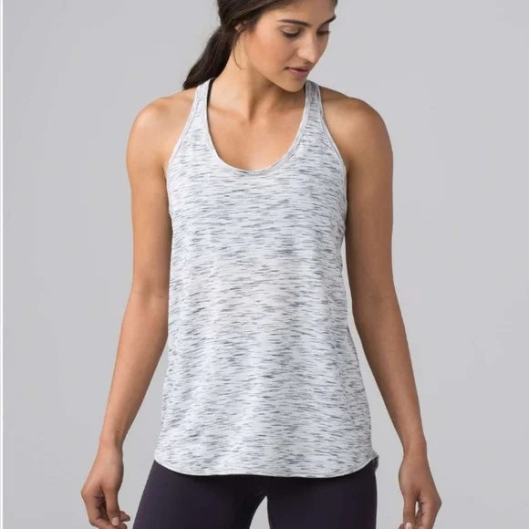 Lululemon Essential Tank Top Grey 6 Small S - Picture 4 of 15